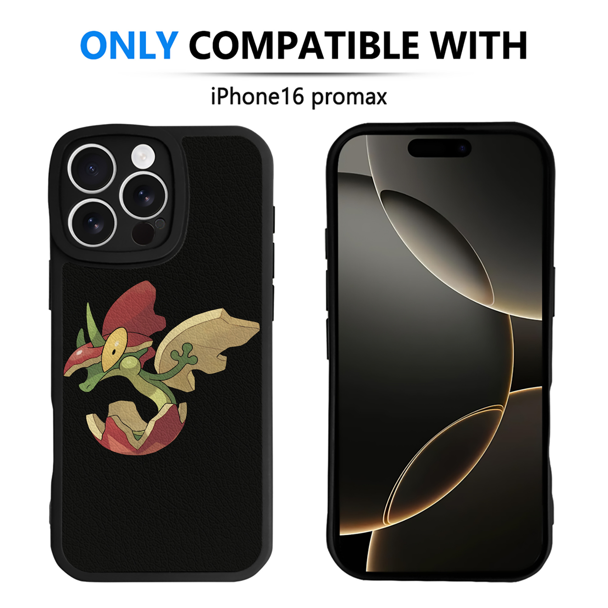 （画像用） ポケットモンスター Pokémon 【iPhone 16シリーズ対応】シリコンスマホケース（レザー調） 材質：シリコン